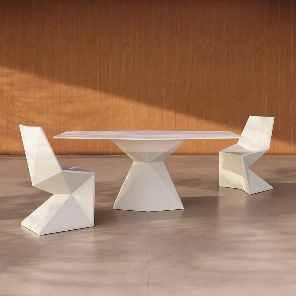 Vondom Vertex outdoor furniture collection by Karim Rashid