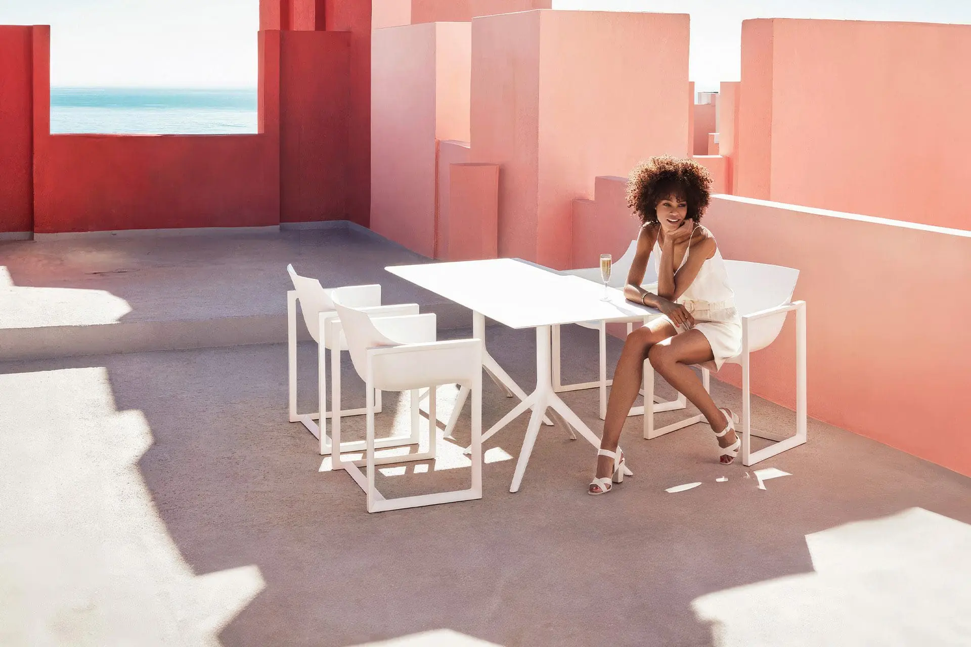 Wall Street furniture collection chairs designed by Eugeni Quitllet Vondom