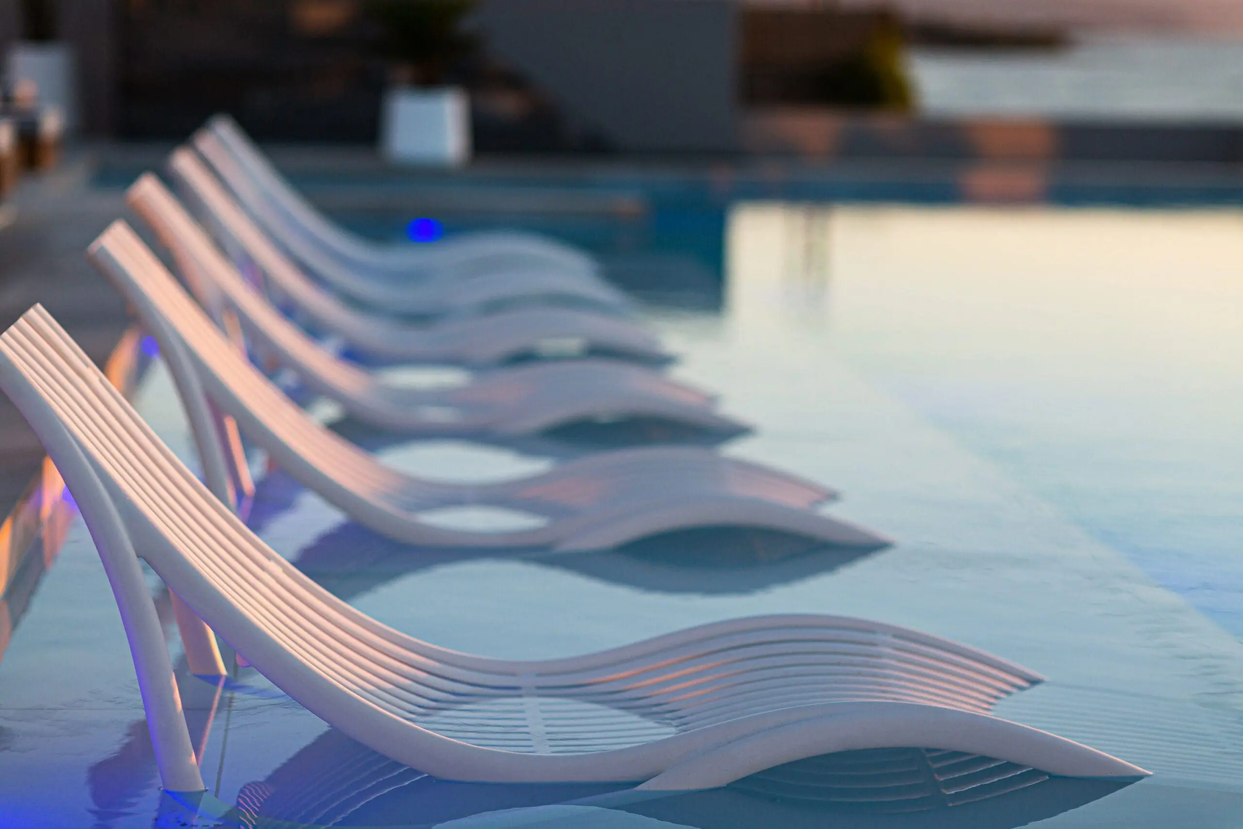 Outdoor furniture Ibiza sun lounger by Vondom