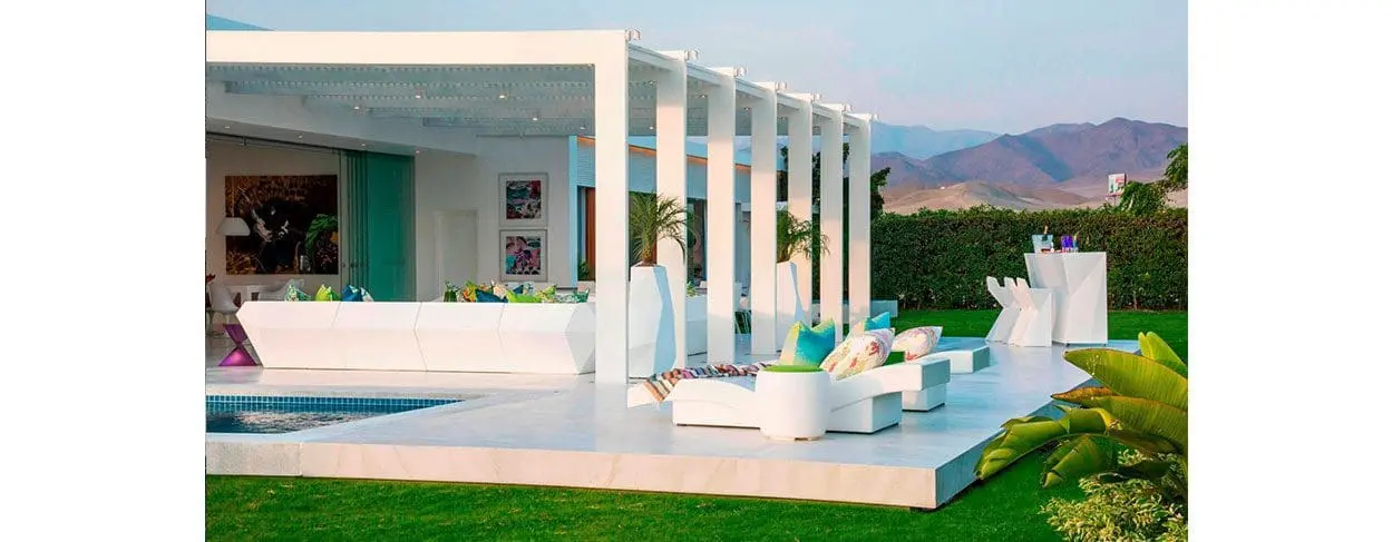 Outdoor furniture Faz and Vertex collections by Vondom