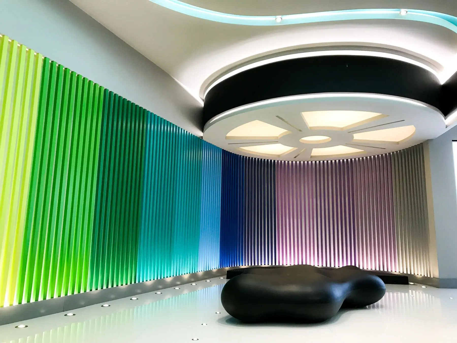 Lava design bench by Vondom