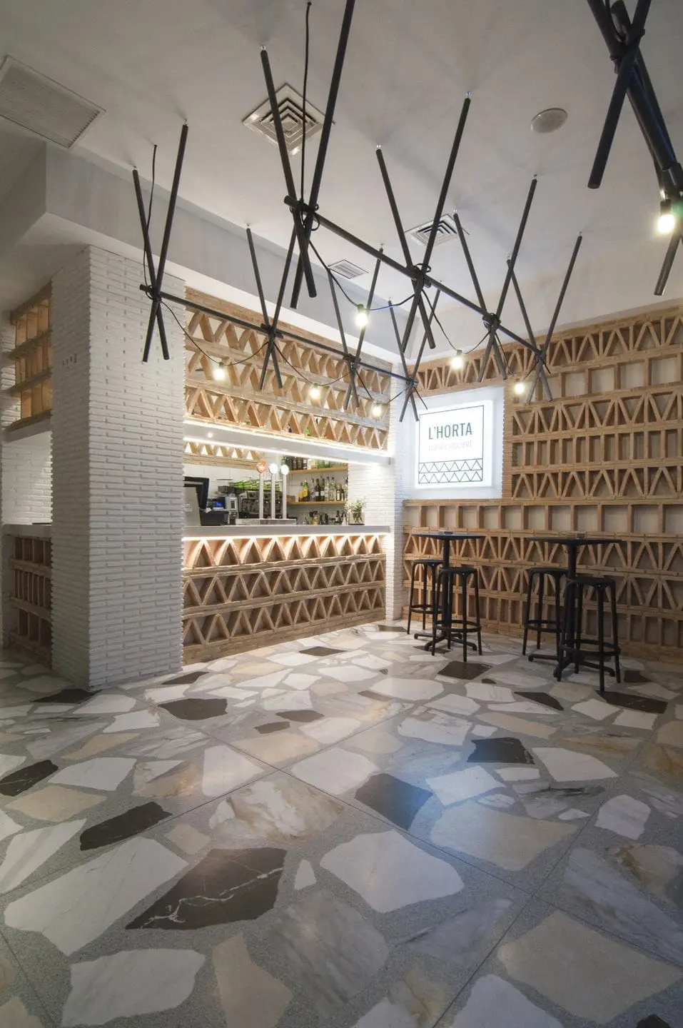 Contract restaurant furniture Brooklyn design stools by Vondom