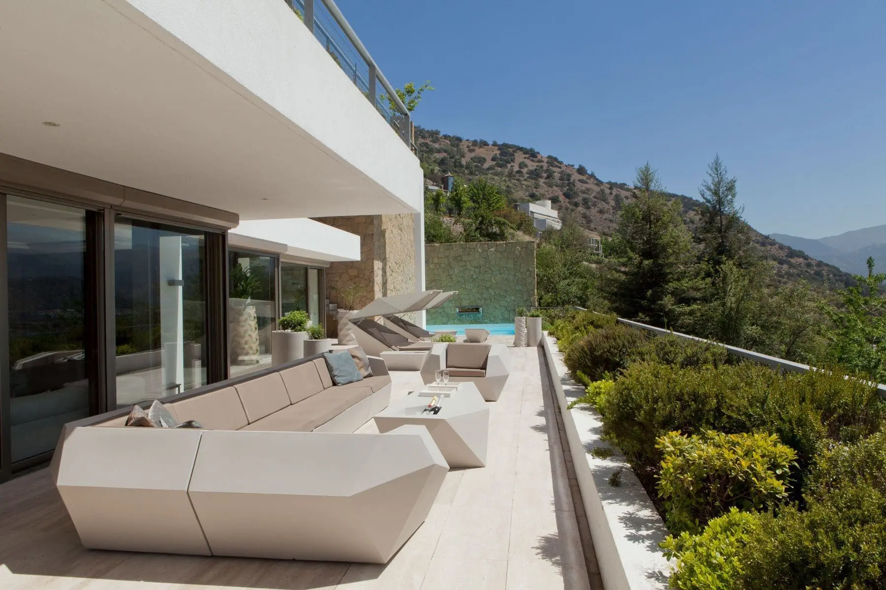 A Mountains Terrace | Designer Outdoor Furniture | Vondom