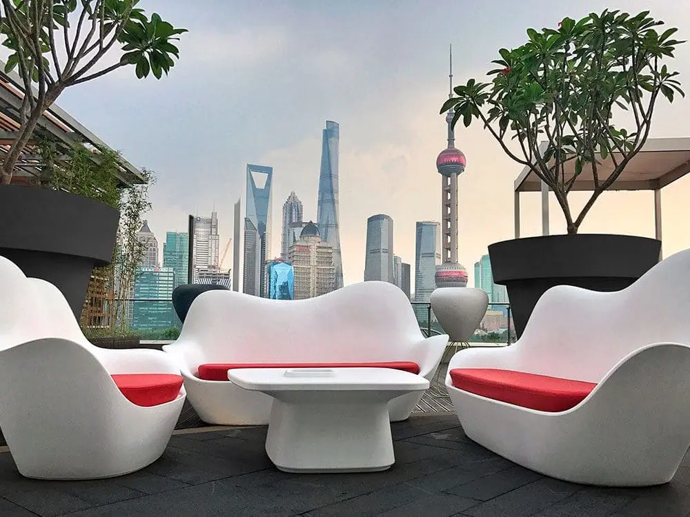 W Hotel Shanghai Project | Furniture Design | Vondom