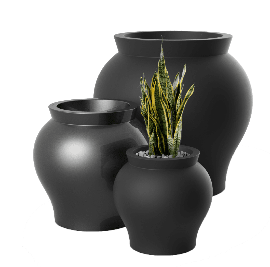 Macetas Venus de Vondom para decorar terrazas en primavera