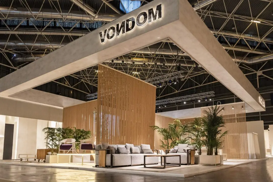 Vondom’s outdoor furniture at Feria Hábitat 2023