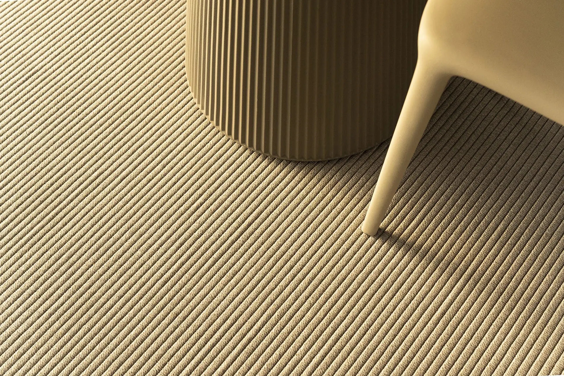 Alfombras de exterior fabricadas con plástico reciclado, por Studio Vondom