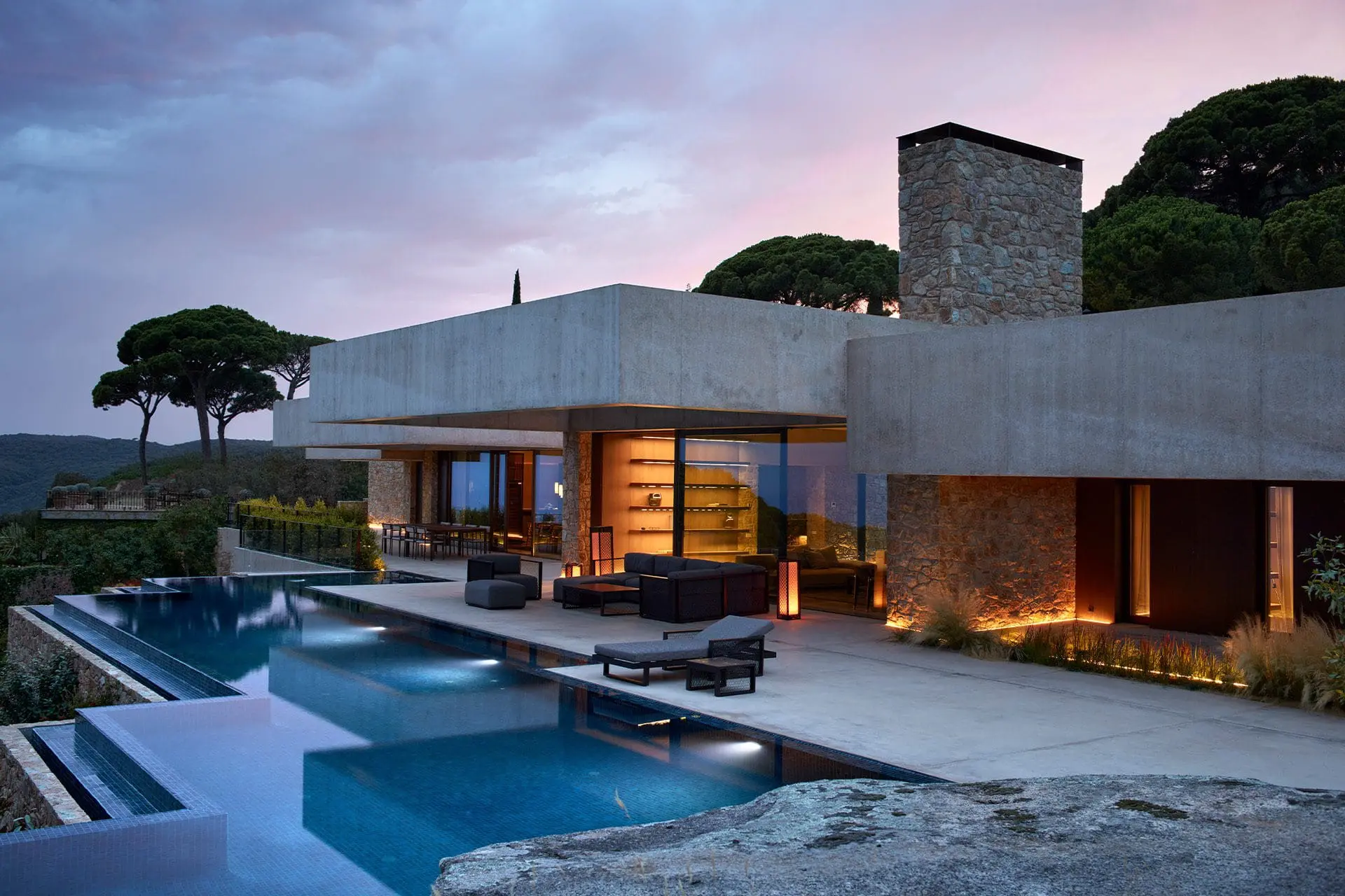 Casa La Roca | Mobiliario de aluminio | Vondom