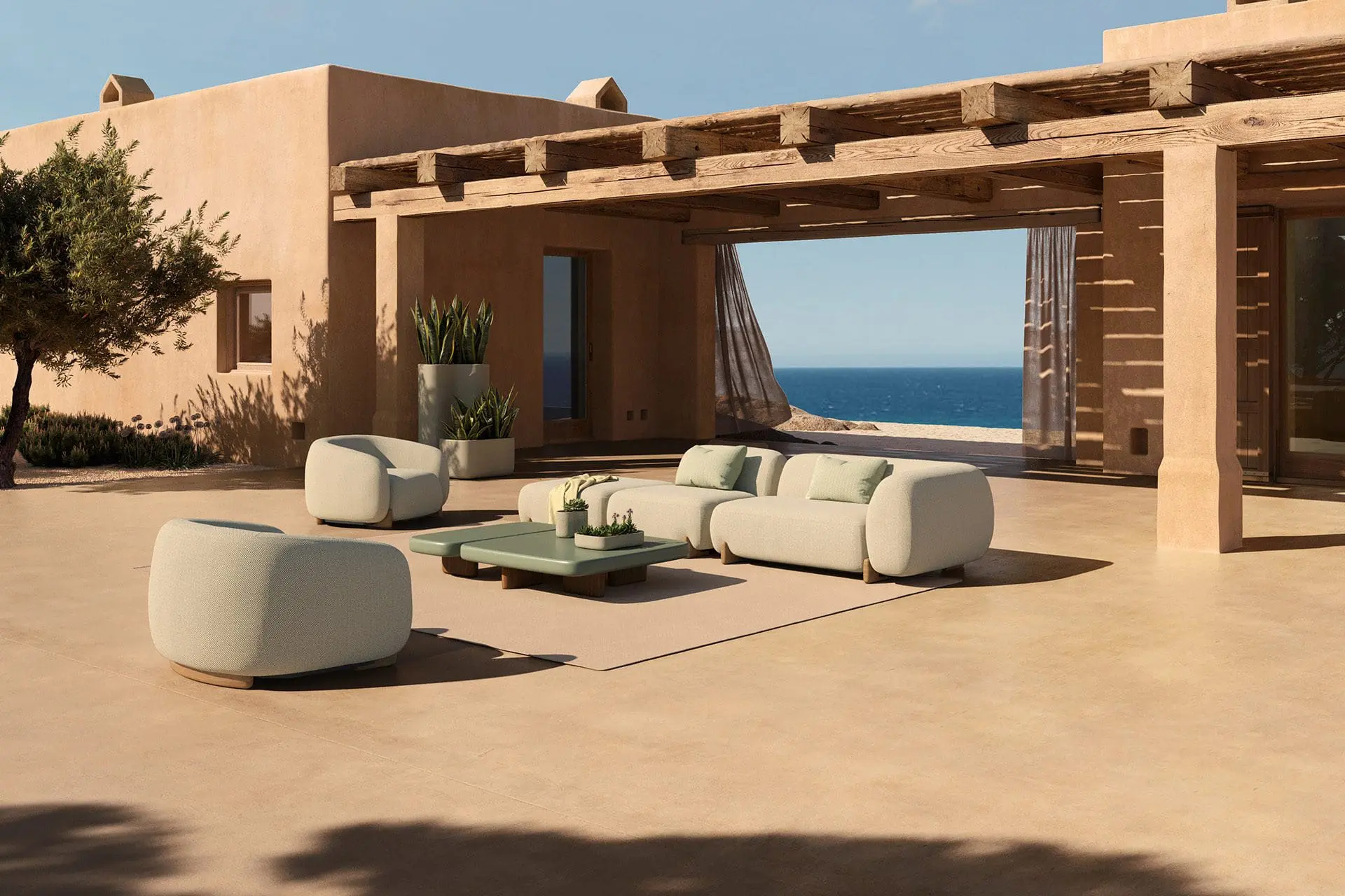 Vondom Milos outdoor furniture collection by Jean-Marie Massaud
