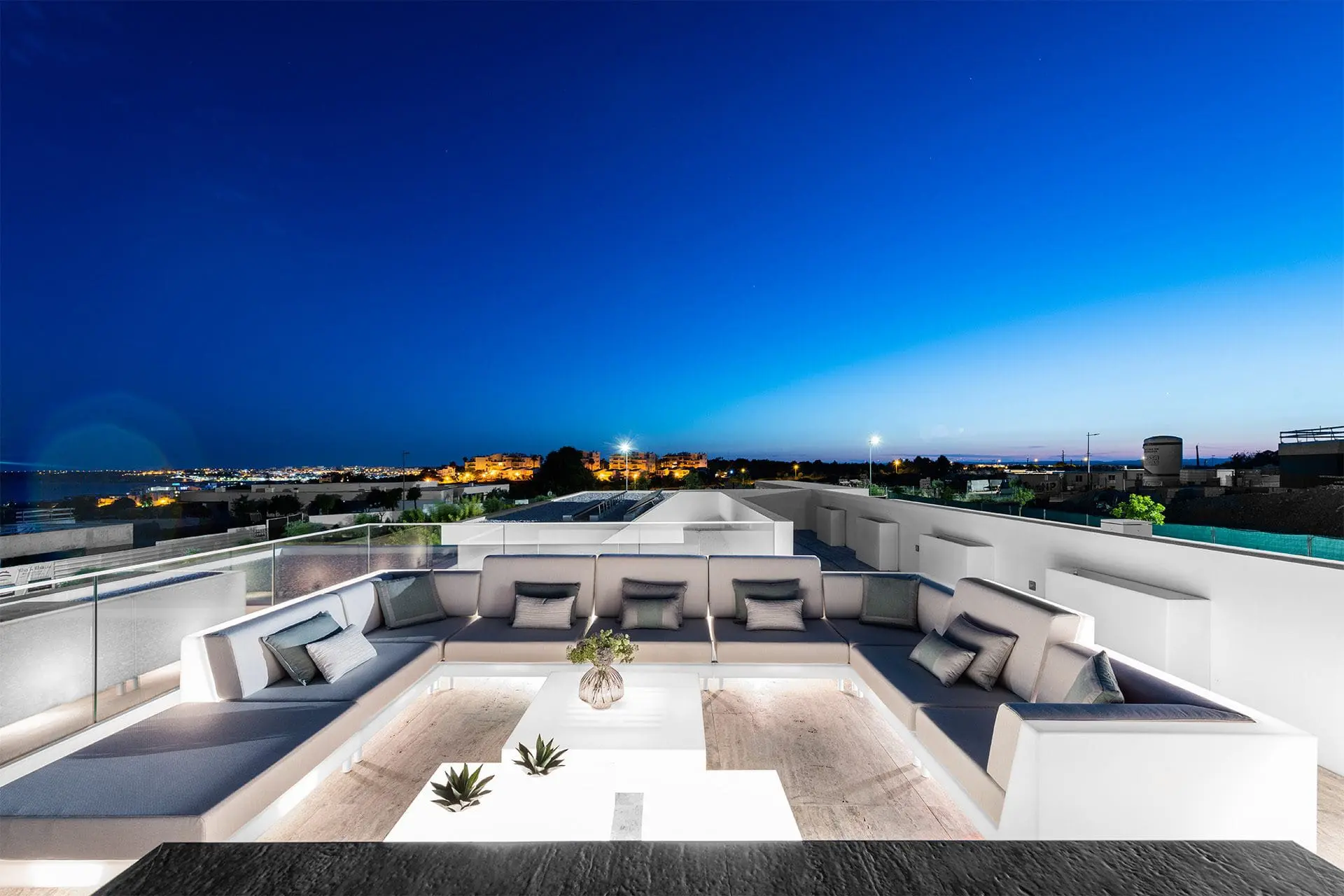 Muebles de exterior iluminados de Vondom