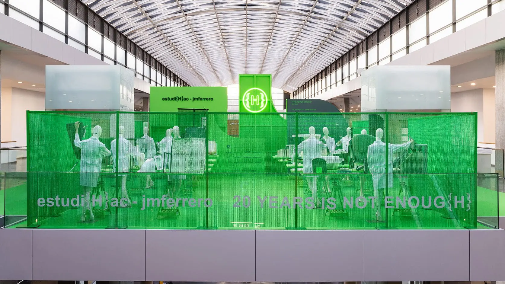 José Manuel Ferrero celebrated 20 years of estudi{H}ac with &#8220;T{h}e Design Atelier&#8221;