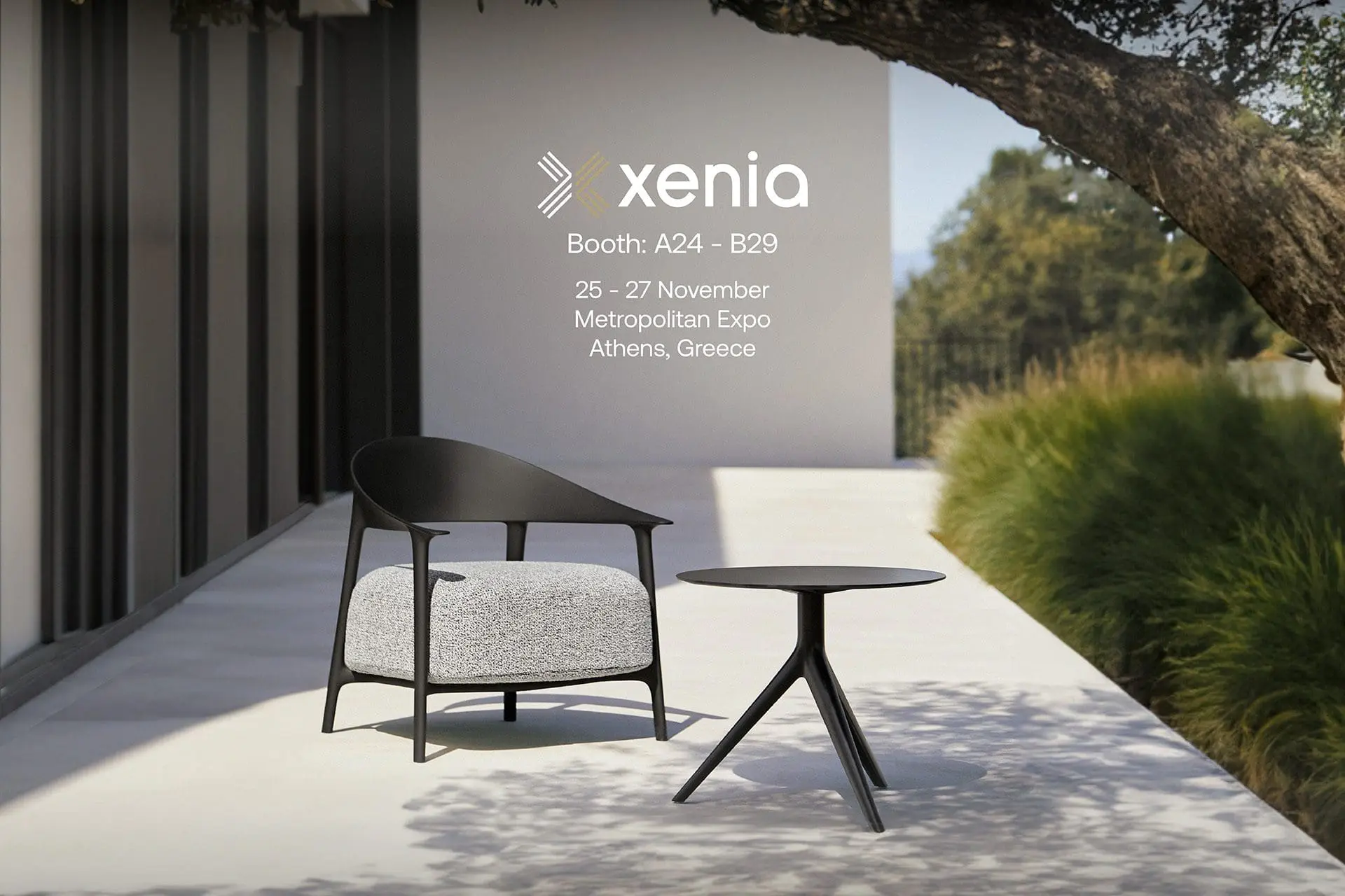 Vondom en Xenia 2023, la feria de hostelería en Grecia