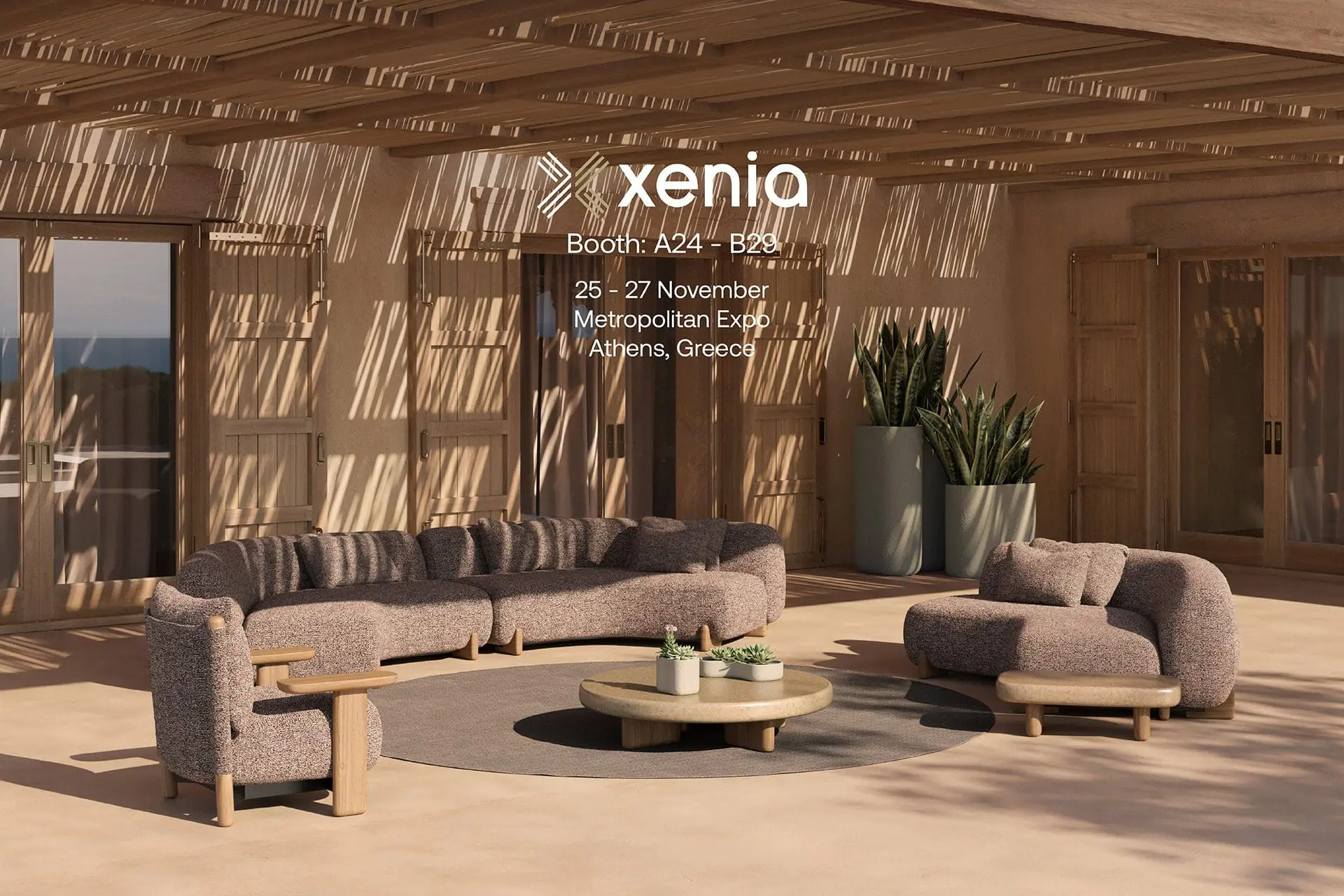 Vondom en Xenia 2023, la feria de hostelería en Grecia