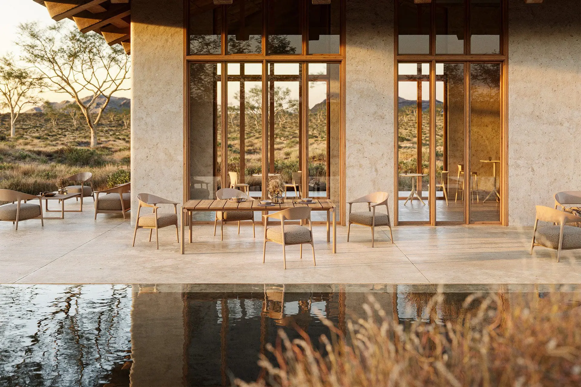 Vondom - Nueva Africa Padded Armchair by Eugeni Quitllet