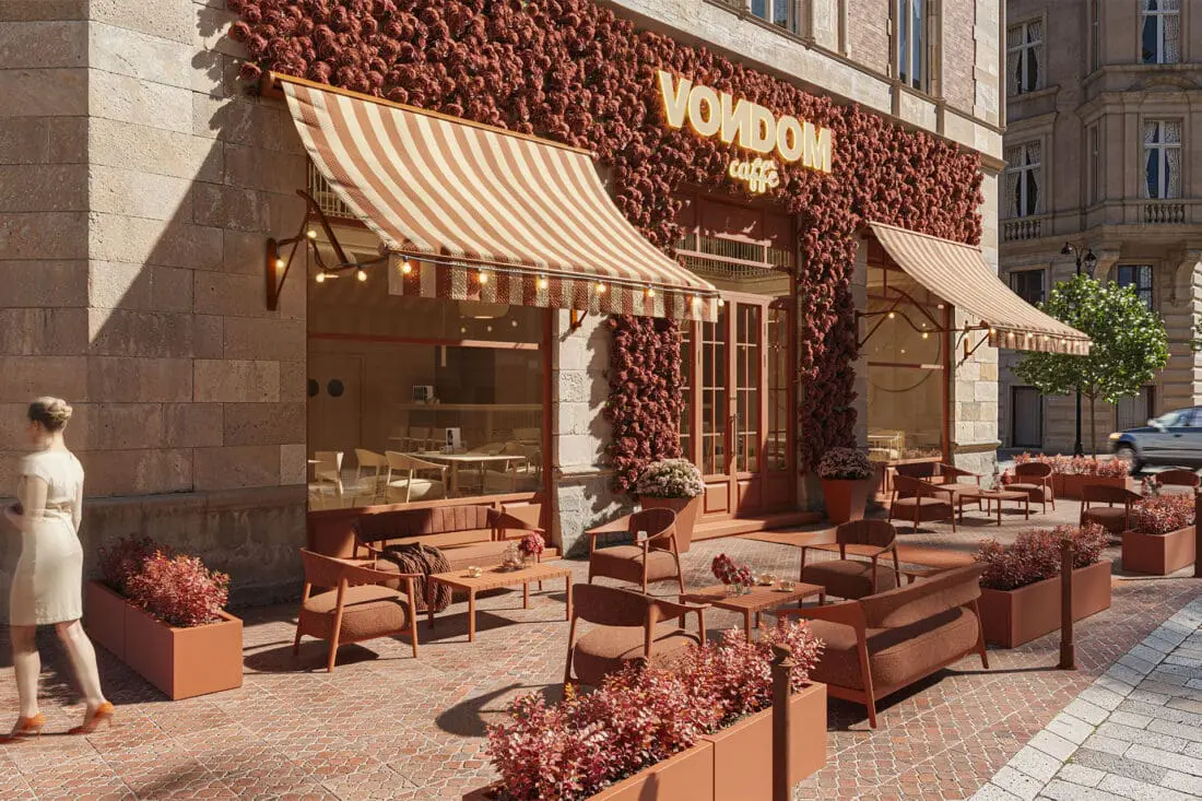 Vondom Caffè | The outdoors as a refuge, design as a language