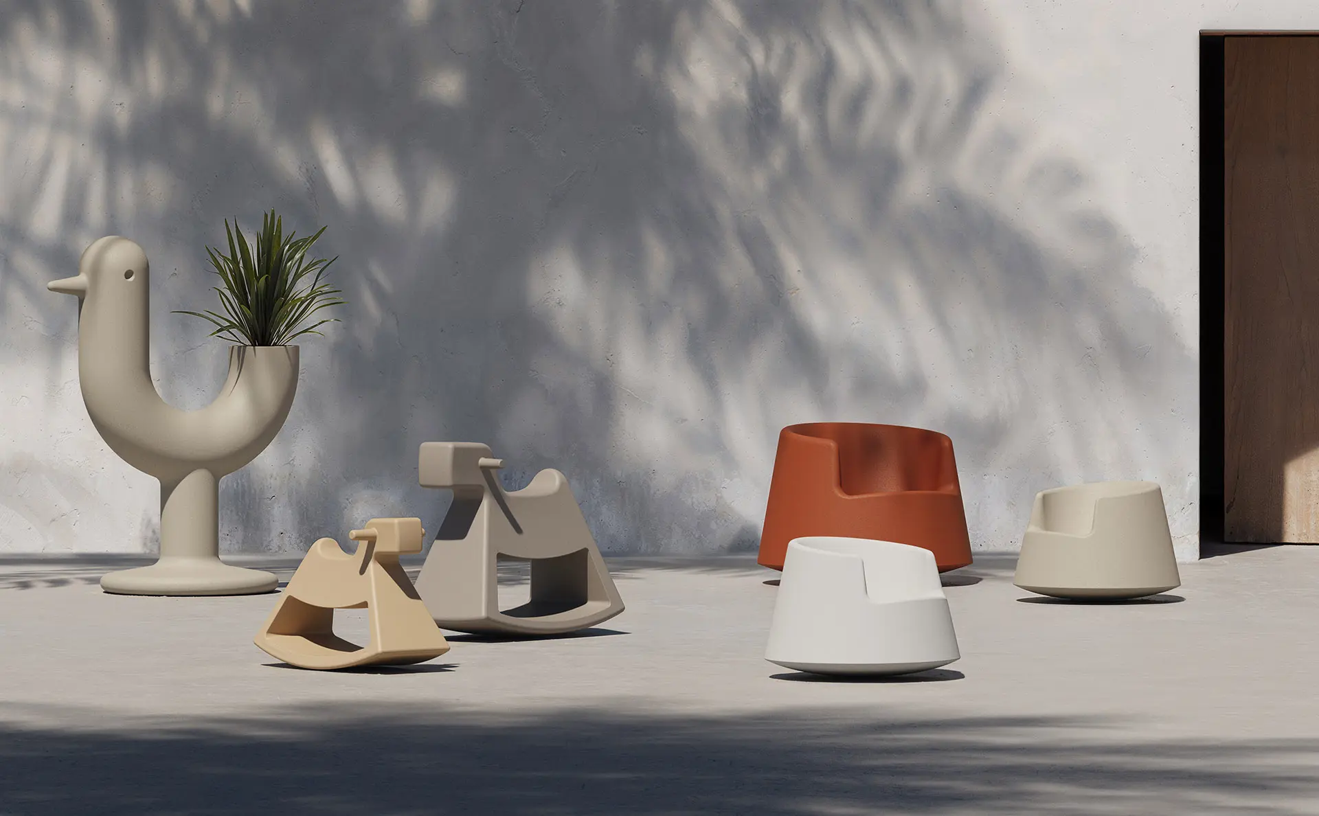 Eero Aarnio – Rosinante, Roulette & Peacock