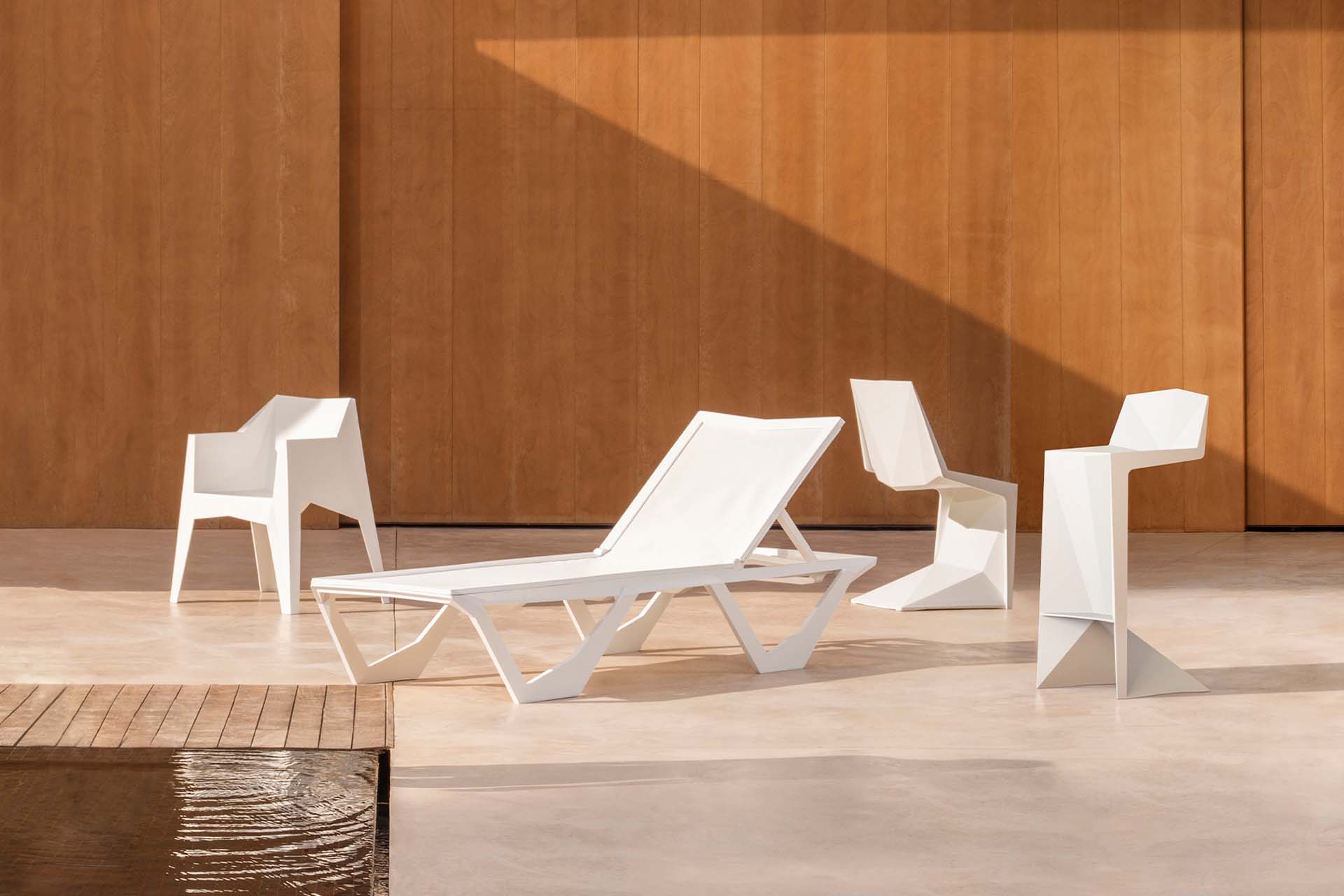 Voxel collection designed by Karim Rashid to Vondom