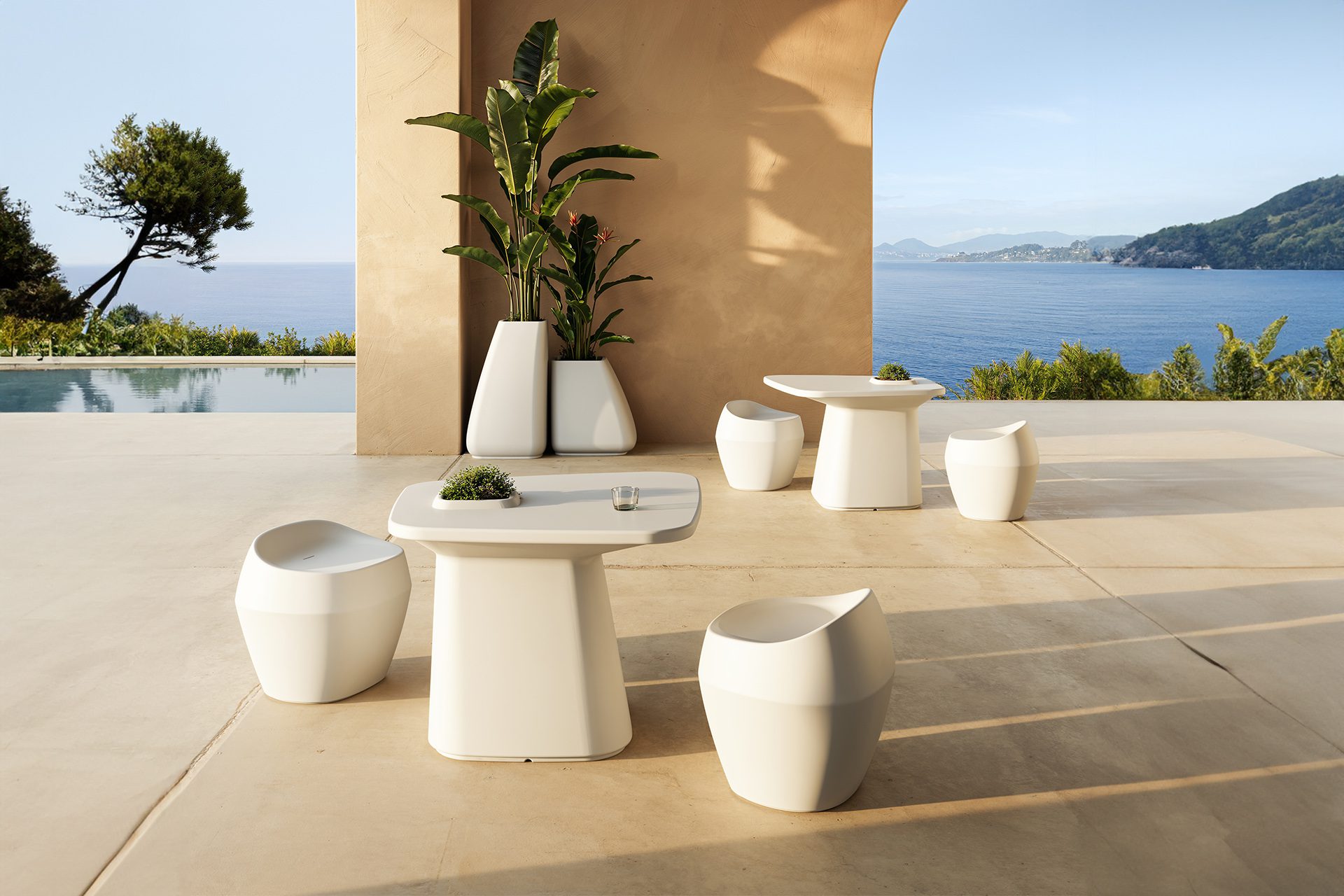 Vondom Noma Collection of outdoor furniture by Javier Mariscal.