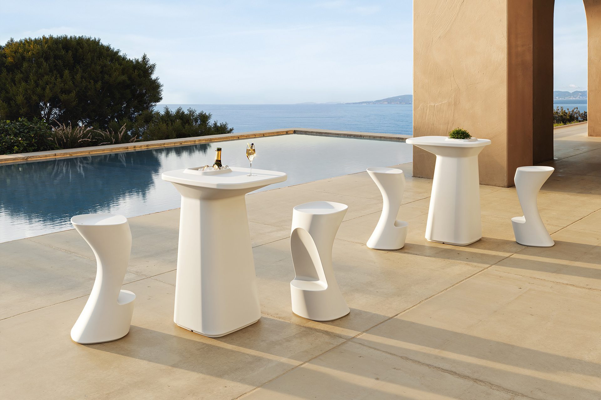 Vondom Noma Collection of outdoor furniture by Javier Mariscal.