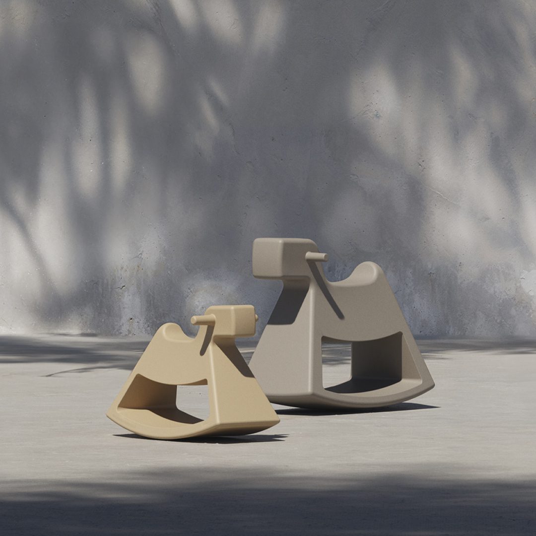 Rosinante design rocking by Eero Aarnio Vondom