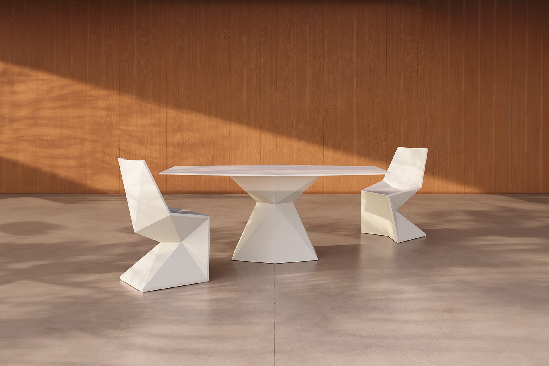 Vondom Vertex outdoor furniture collection by Karim Rashid