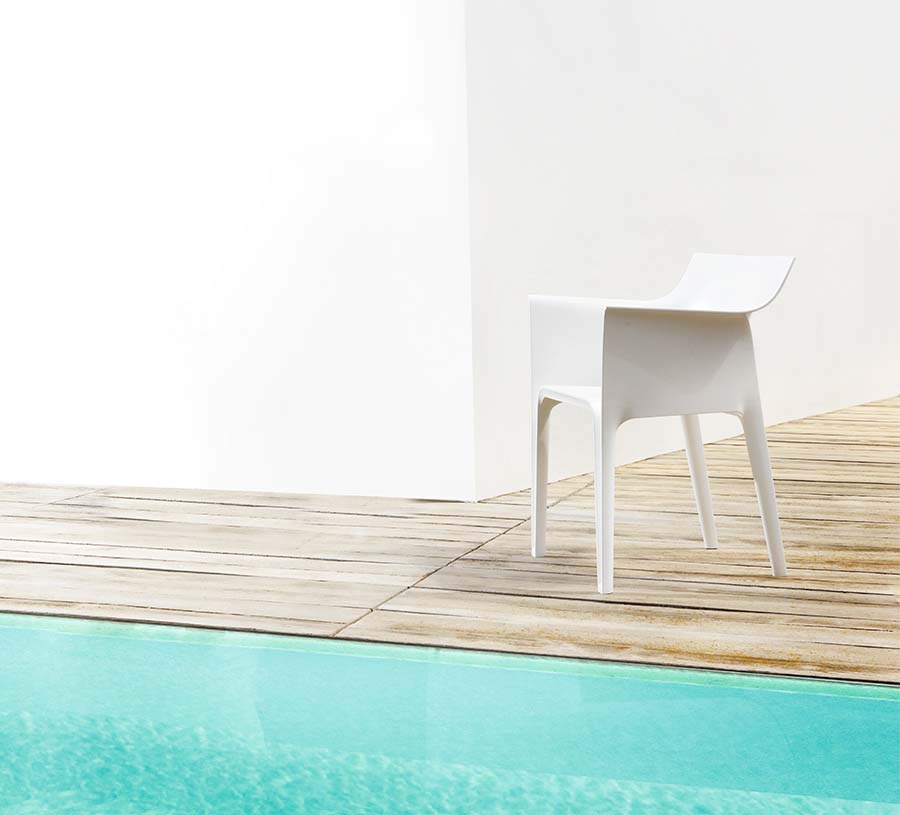 Pedrera chairs designed by Eugeni Quitllet Vondom