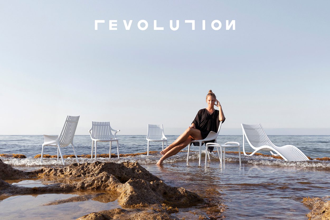 Colección de muebles sostenibles Ibiza Revolution by Vondom