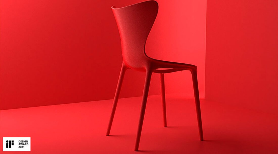 Representing Valencian design: Love, by Eugeni Quitllet and Vondom, honored at the 2021 iF Design Awards.
