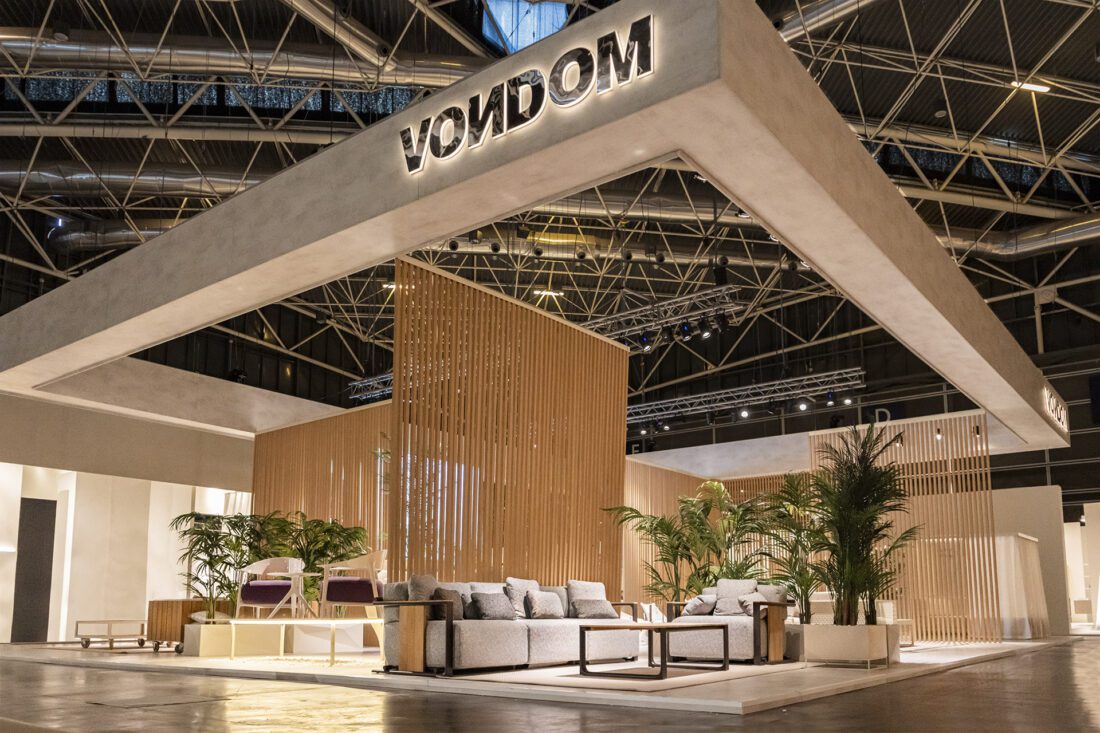 Vondom’s outdoor furniture at Feria Hábitat 2023