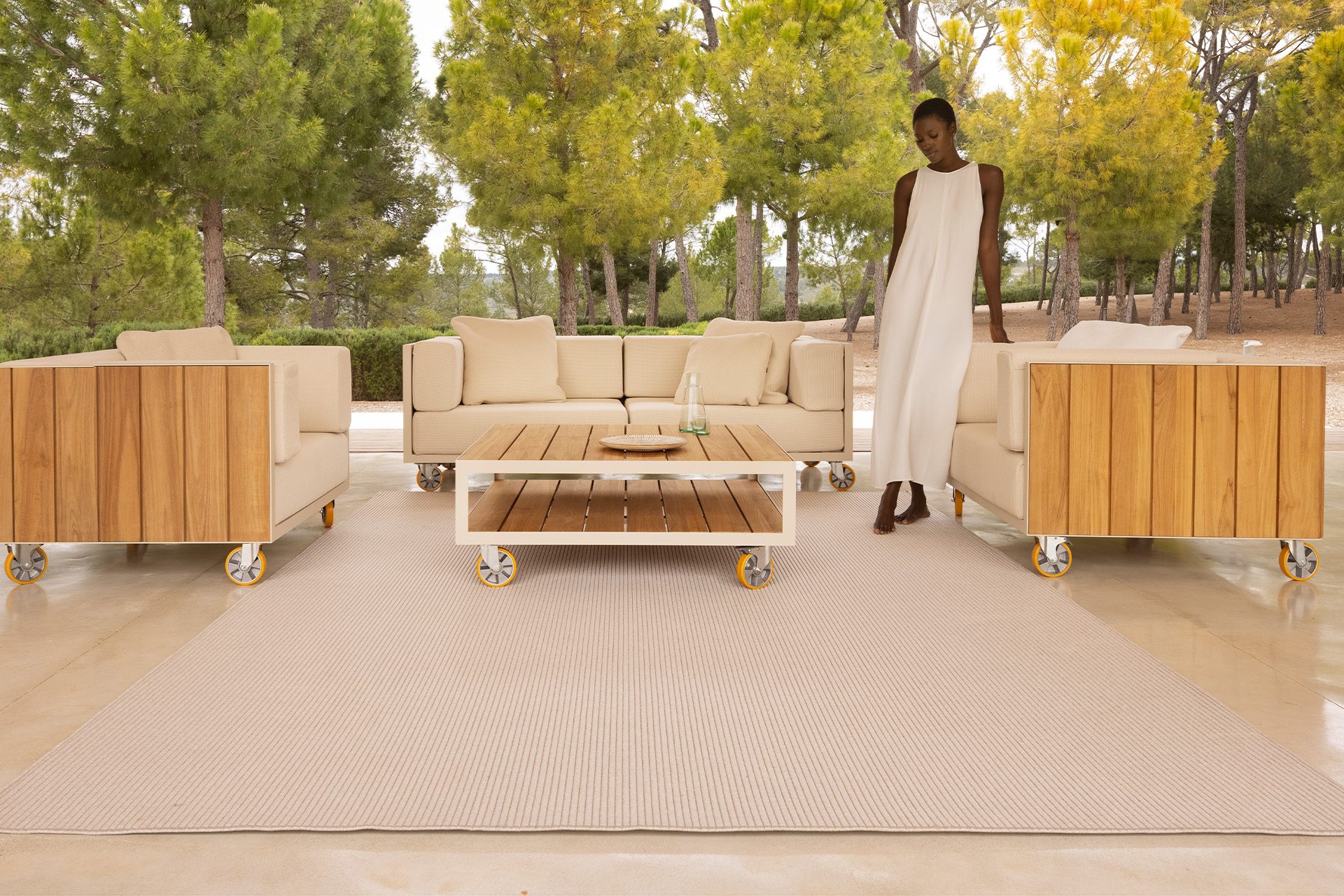 Outdoor Rugs made with recycled plastic, by Studio Vondom