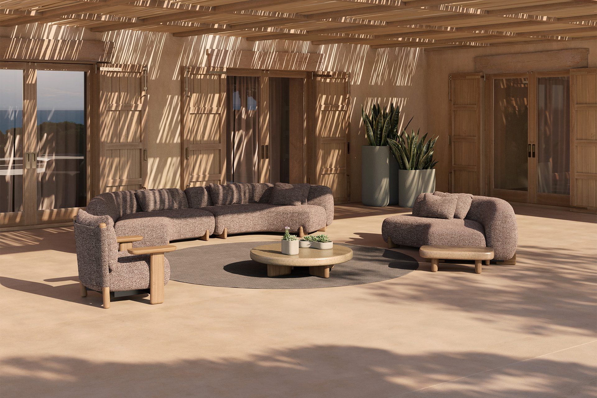 Vondom Milos outdoor furniture collection by Jean-Marie Massaud