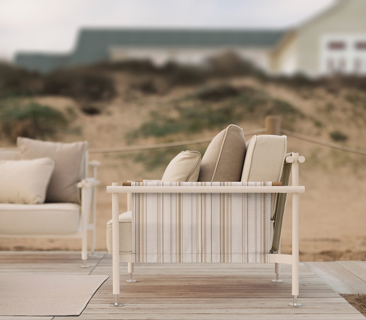 Vondom Hamptons, outdoor furniture collection by Ramón Esteve