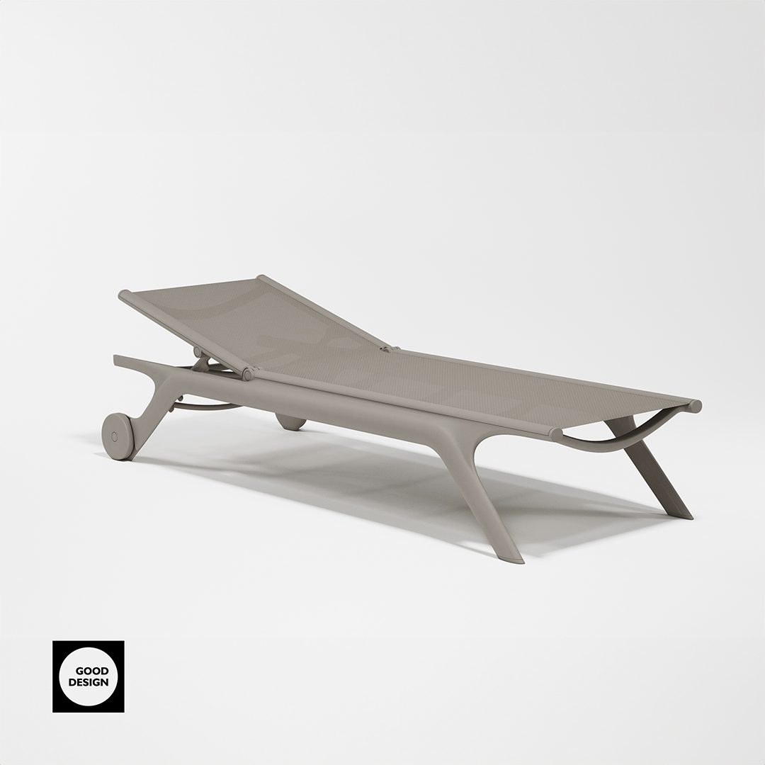 Vondom Africa sun lounger, designed by Eugeni Quitllet