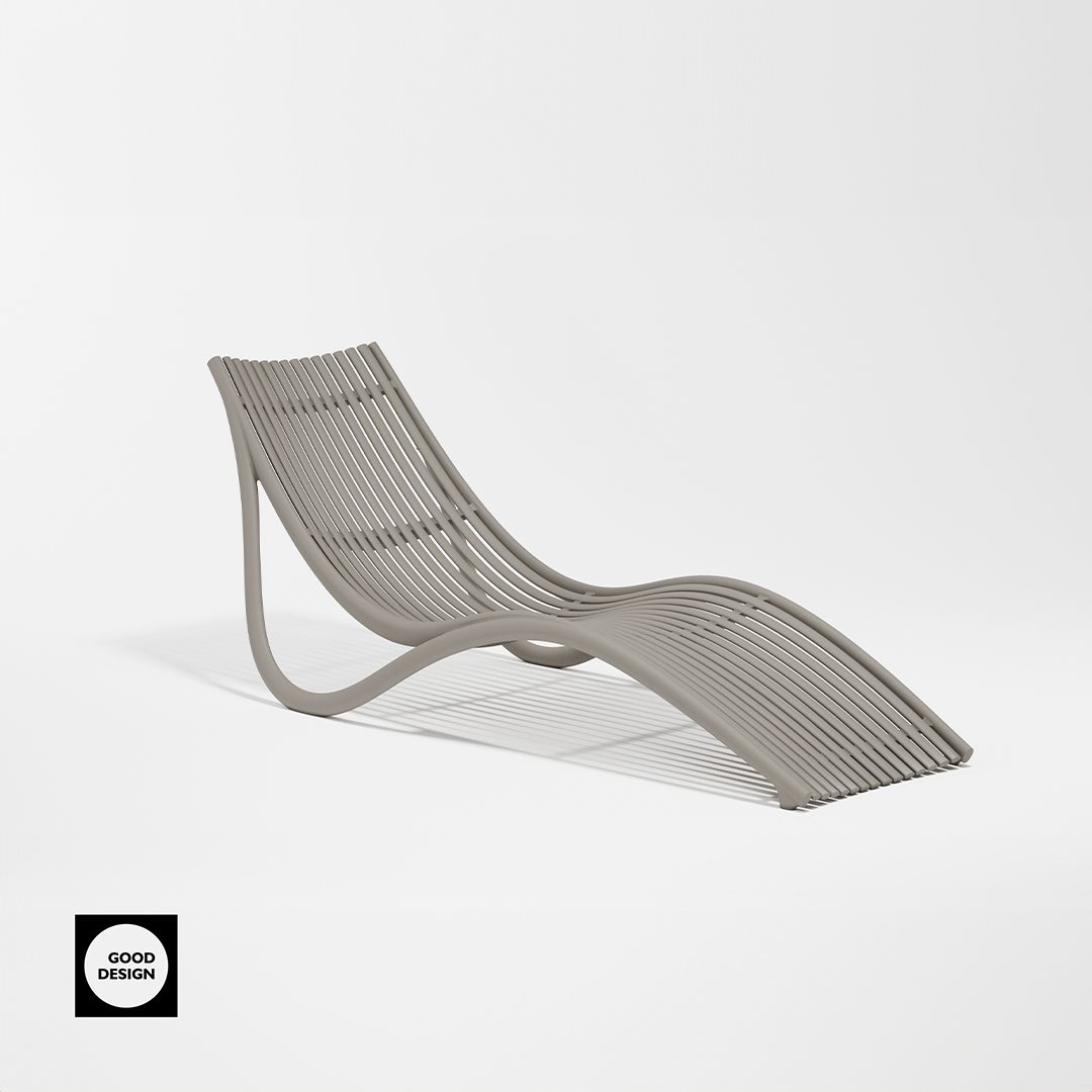 Vondom Ibiza sun lounger, designed by Eugeni Quitllet