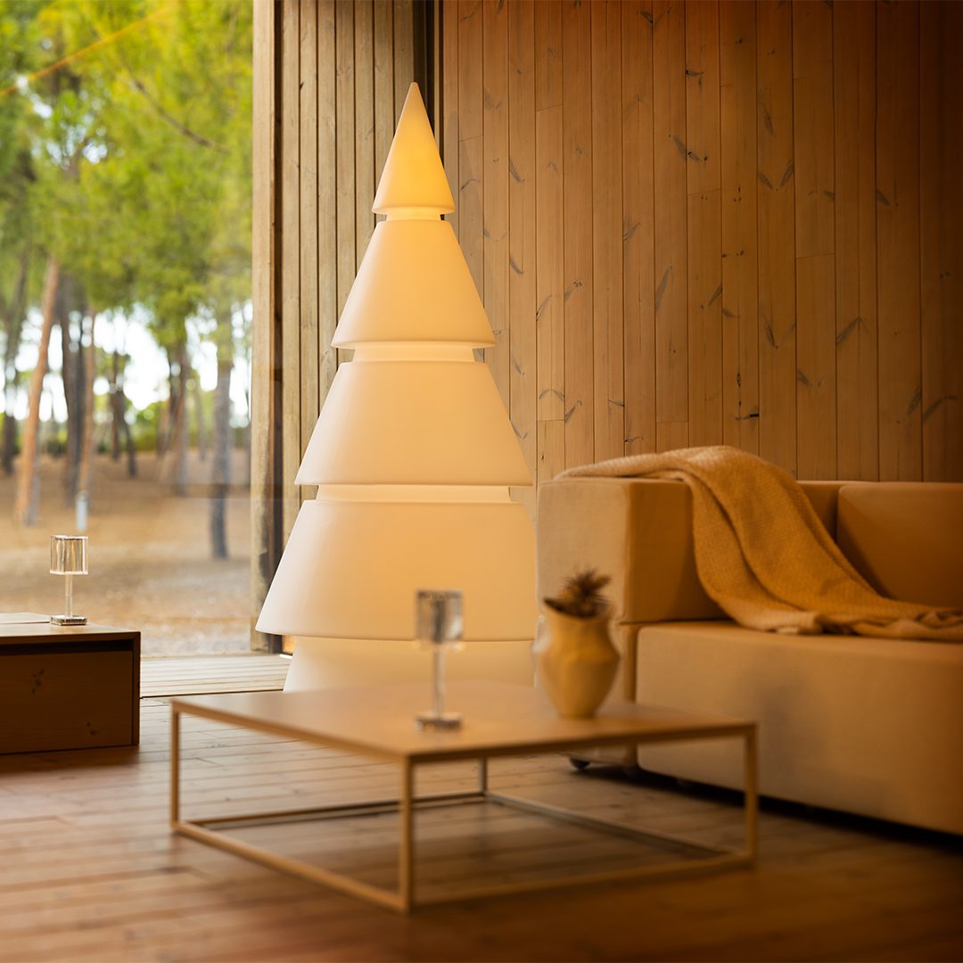 Forest Christmas tree lamp by Ramon Esteve Vondom