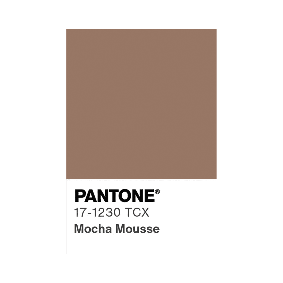 Código Mocha Mousse Pantone 2025