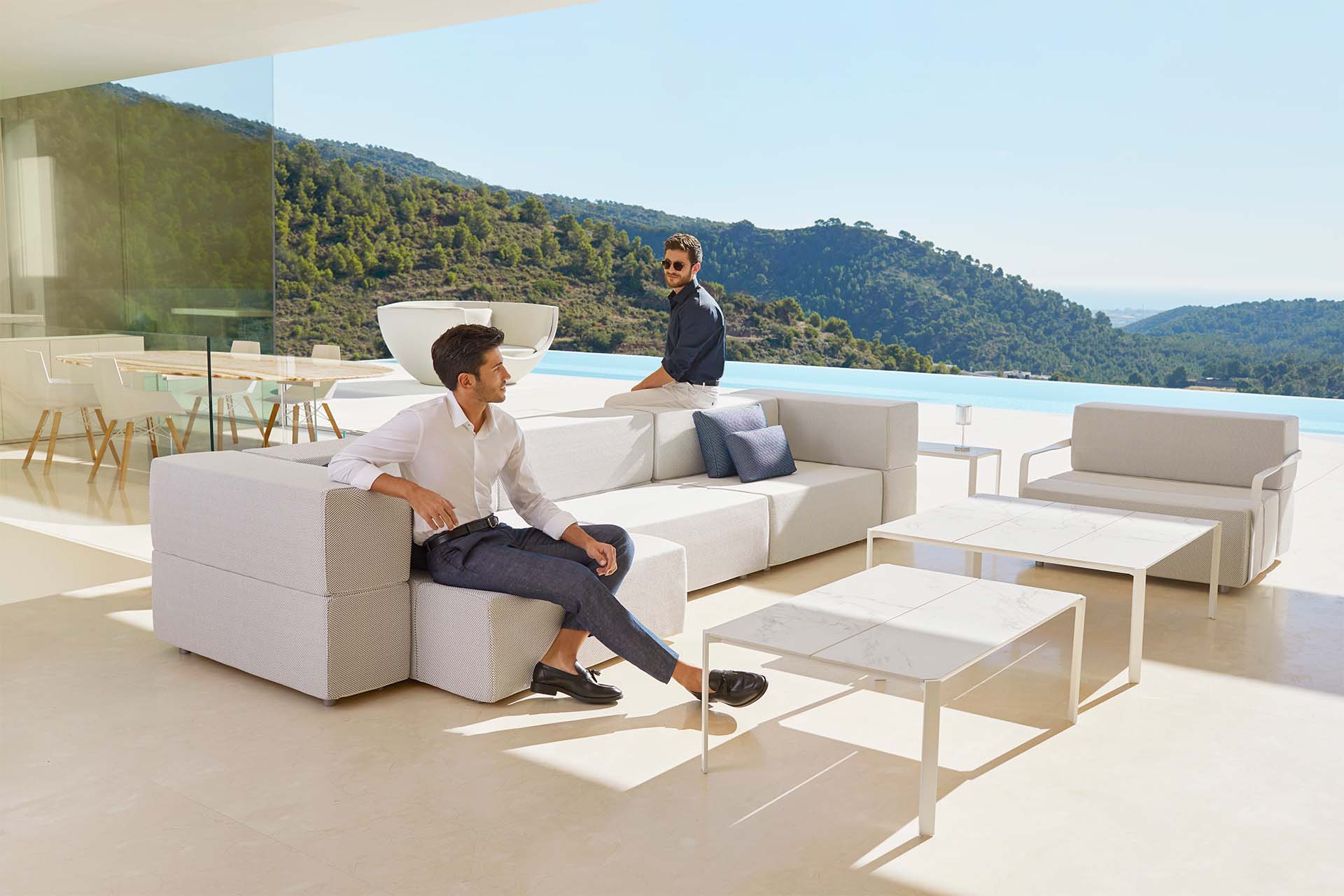 Tablet outdoor sofa Vondom