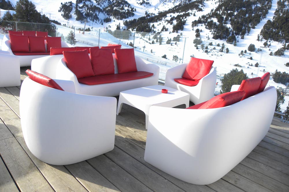 Riba Excorchada Terrace Resistant Furniture | Vondom