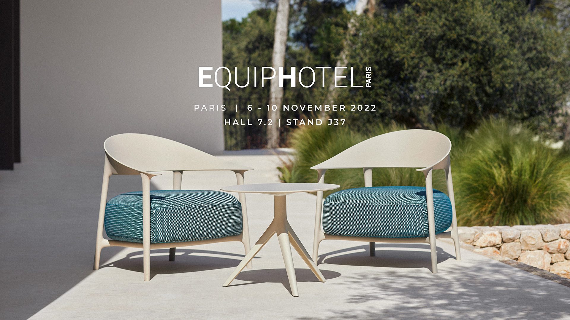 Vondom exhibits its contract furniture at EquipHotel 2022