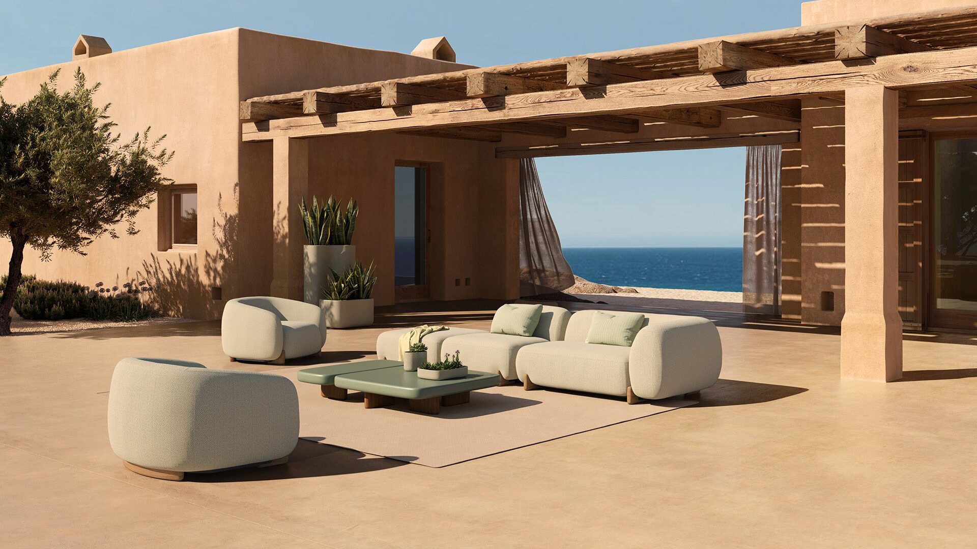 Vondom Milos outdoor furniture collection by Jean-Marie Massaud